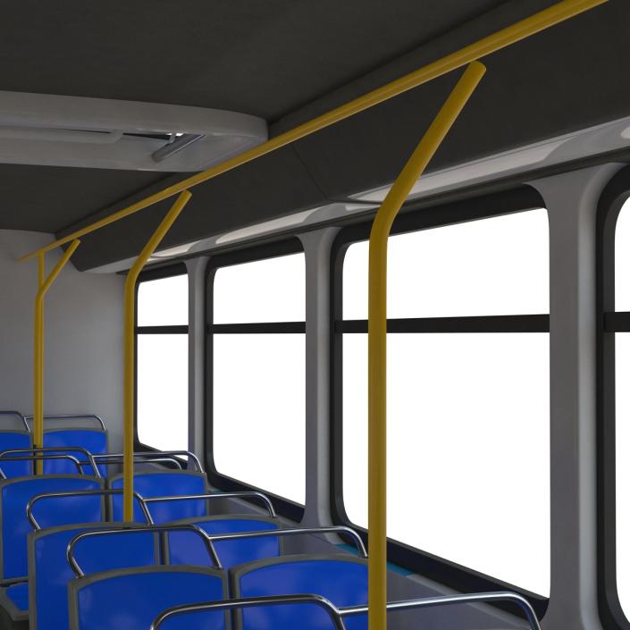 3D model Orion V Transit Bus Simple Interior