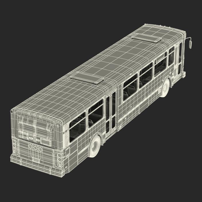 3D model Orion V Transit Bus Simple Interior