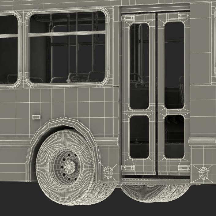 3D model Orion V Transit Bus Simple Interior