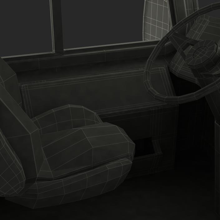 3D model Orion V Transit Bus Simple Interior