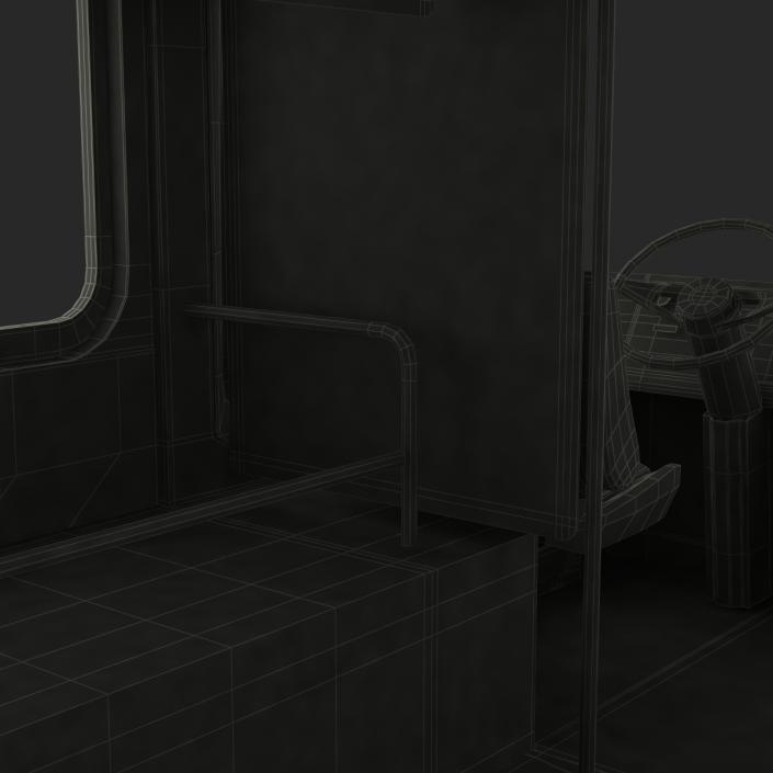 3D model Orion V Transit Bus Simple Interior