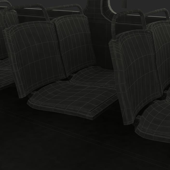 3D model Orion V Transit Bus Simple Interior