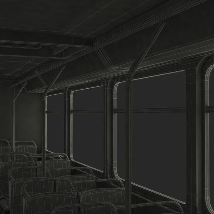 3D model Orion V Transit Bus Simple Interior