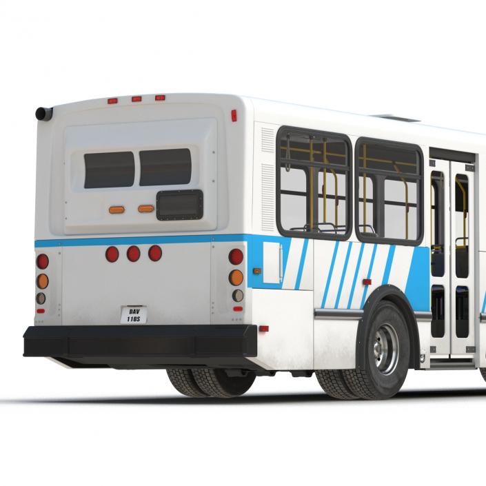 3D Orion V Transit Bus Rigged