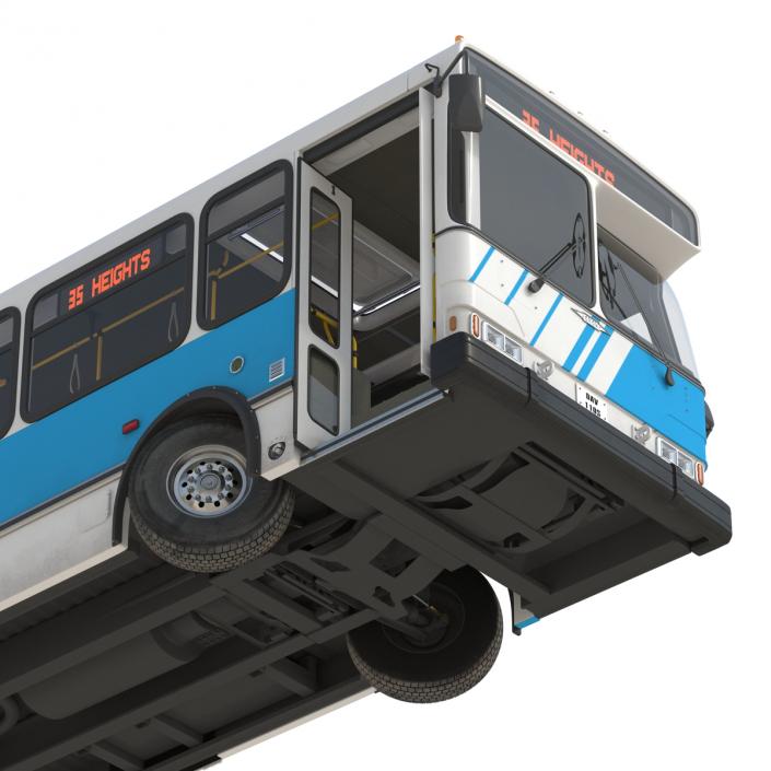 3D Orion V Transit Bus Rigged