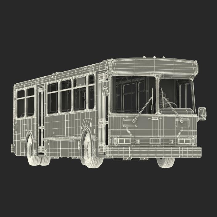 3D Orion V Transit Bus Rigged