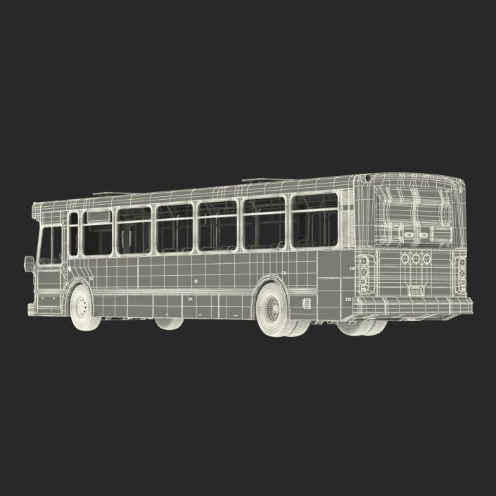 3D Orion V Transit Bus Rigged