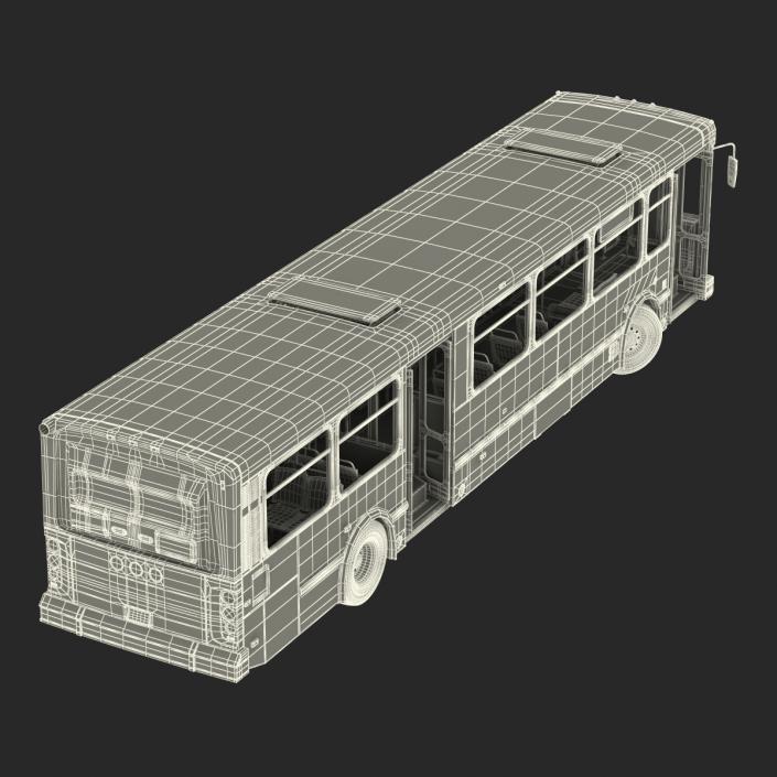 3D Orion V Transit Bus Rigged