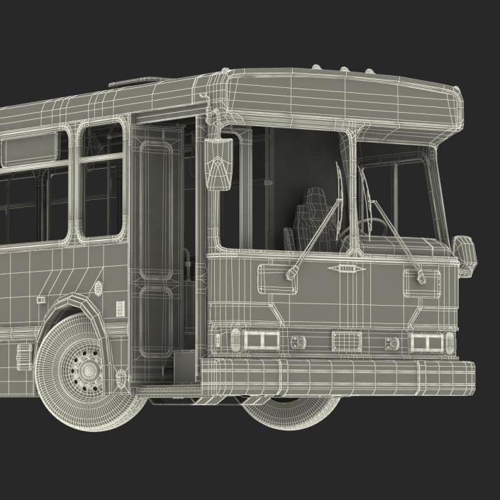 3D Orion V Transit Bus Rigged