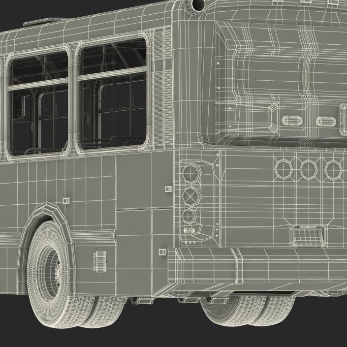 3D Orion V Transit Bus Rigged