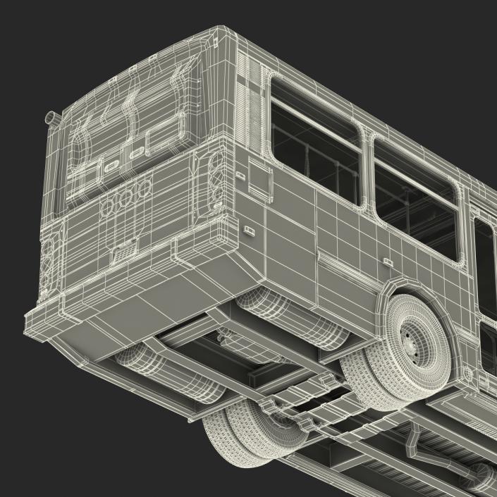 3D Orion V Transit Bus Rigged