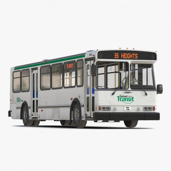 Orion V Transit Bus Durham Transit 3D model