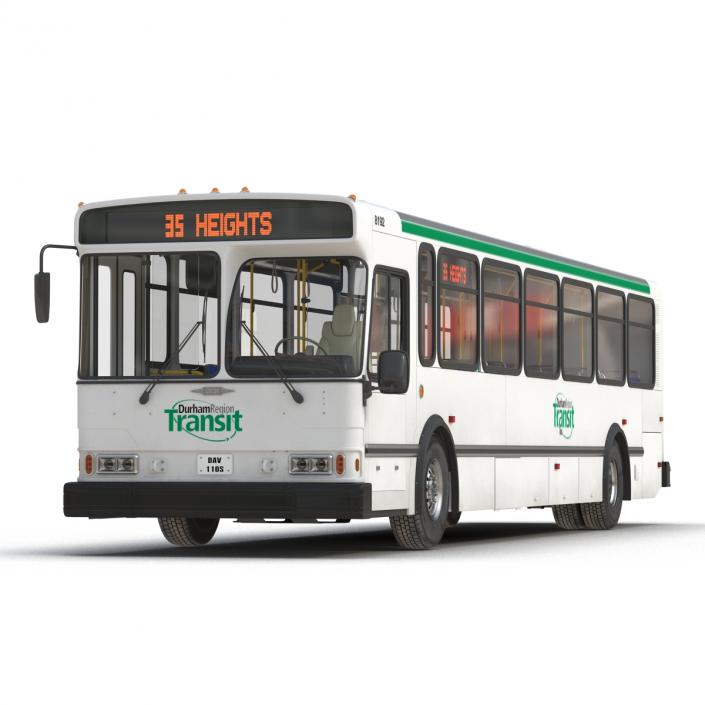 Orion V Transit Bus Durham Transit 3D model