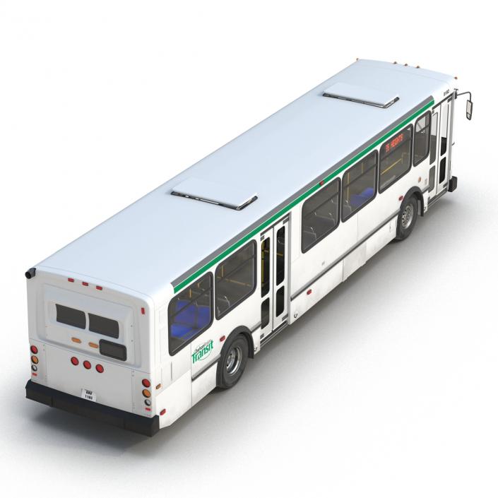 Orion V Transit Bus Durham Transit 3D model