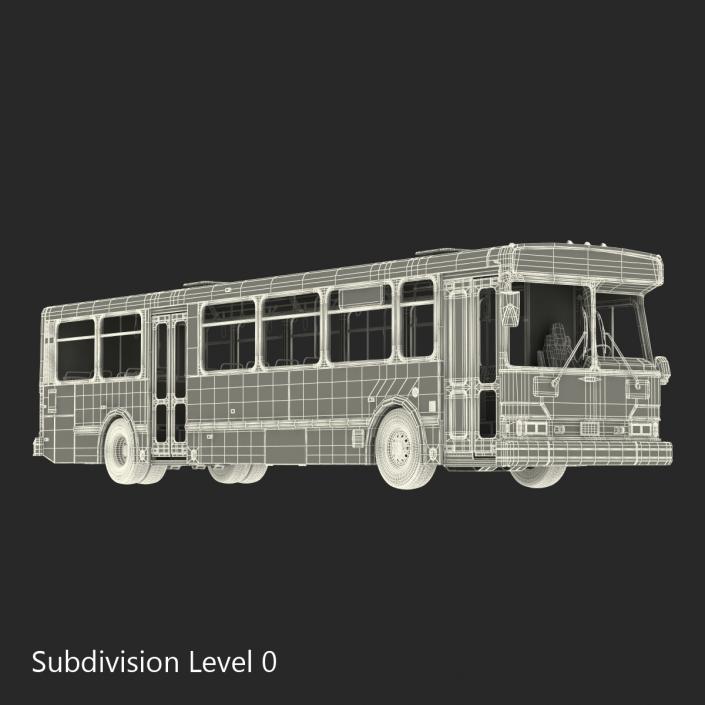 Orion V Transit Bus Durham Transit 3D model