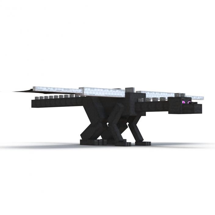 Minecraft Ender Dragon Rigged 3D model