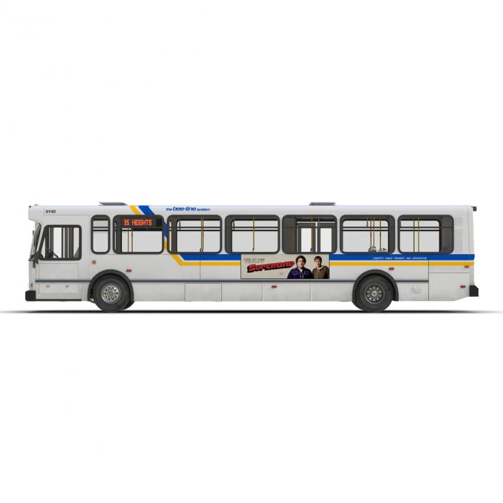 3D Orion V Transit Bus Liberty Lines Transit