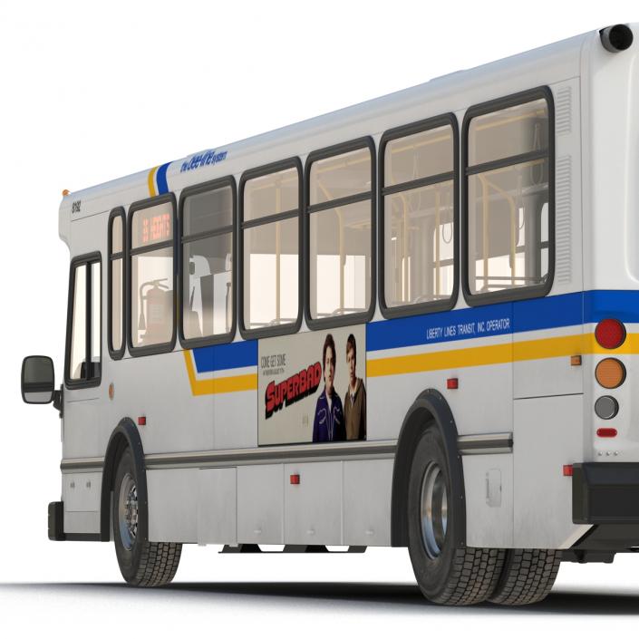 3D Orion V Transit Bus Liberty Lines Transit