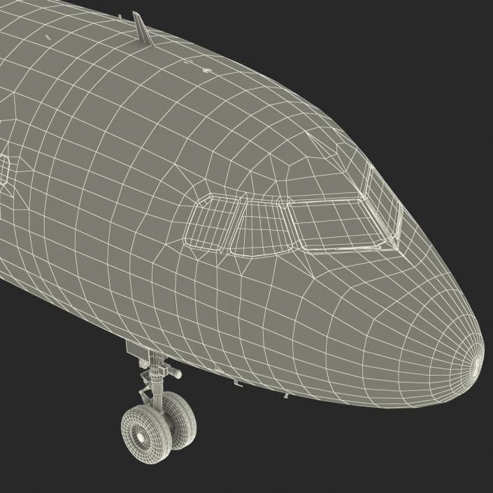 3D Airbus A321 Lufthansa