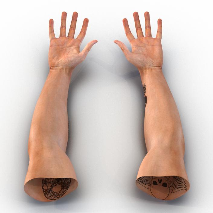 3D Biker Hands