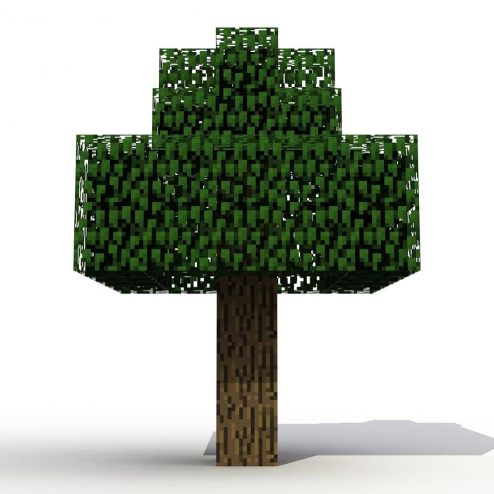 Minecraft Tree 3D model