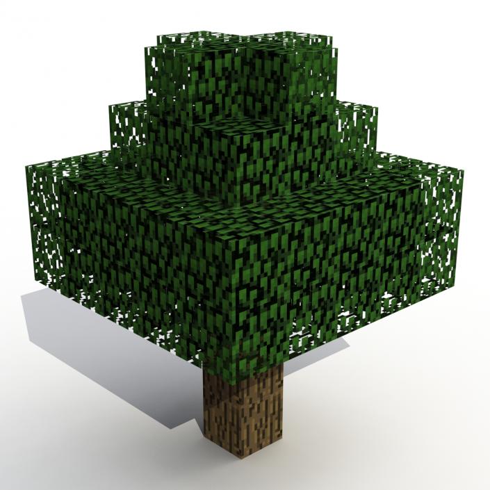 Minecraft Tree 3D model