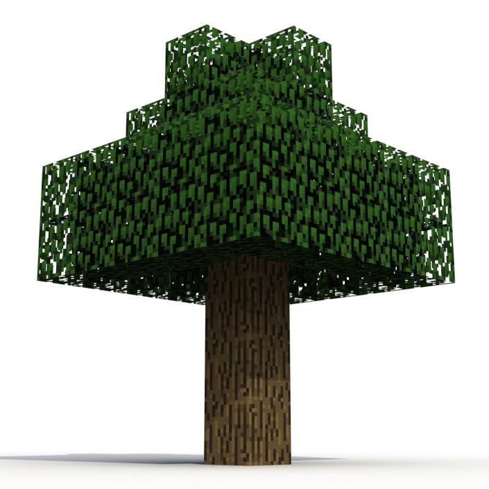 Minecraft Tree 3D model