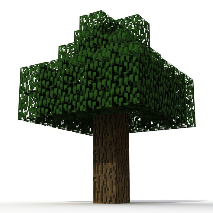 Minecraft Tree 3D model