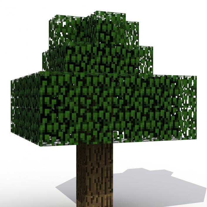 Minecraft Tree 3D model