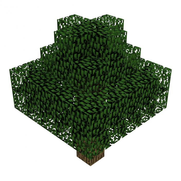 Minecraft Tree 3D model