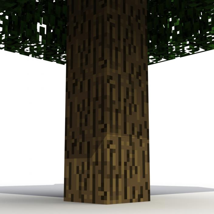 Minecraft Tree 3D model