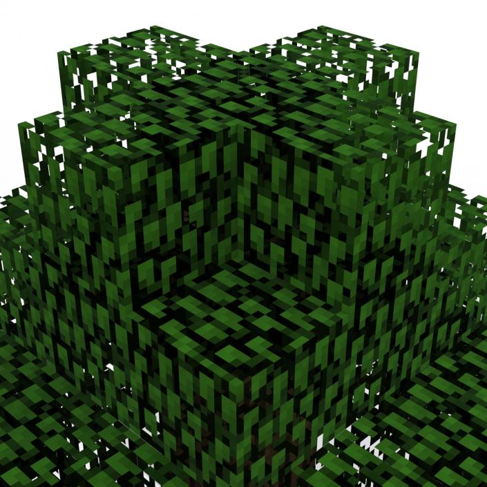 Minecraft Tree 3D model