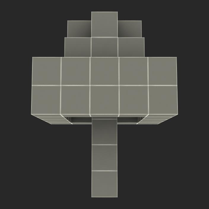 Minecraft Tree 3D model