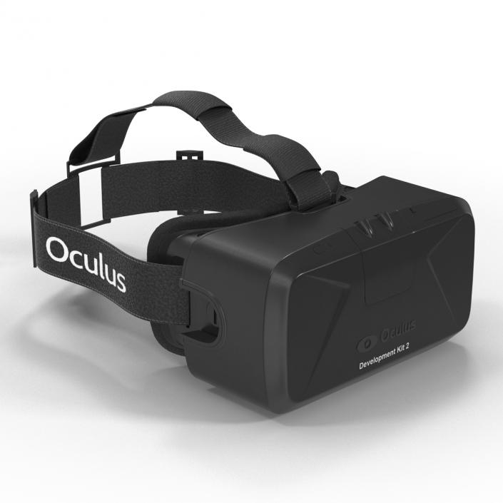 Virtual Reality Headset Oculus DK2 3D model