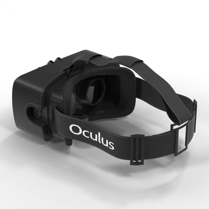 Virtual Reality Headset Oculus DK2 3D model