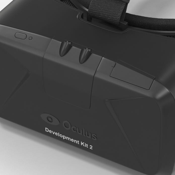 Virtual Reality Headset Oculus DK2 3D model