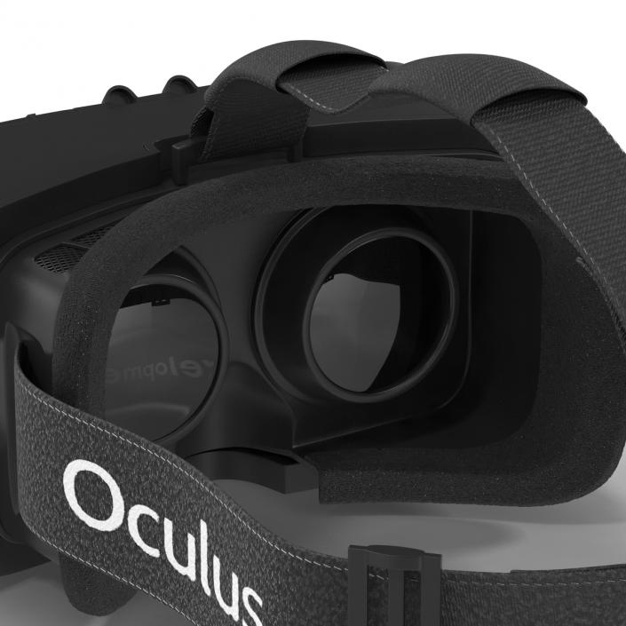 Virtual Reality Headset Oculus DK2 3D model