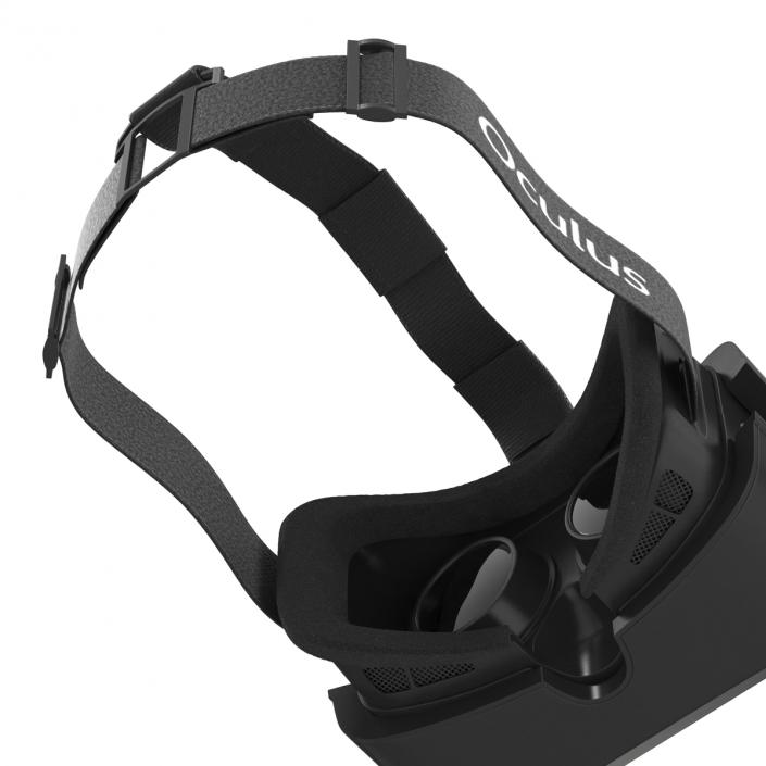 Virtual Reality Headset Oculus DK2 3D model