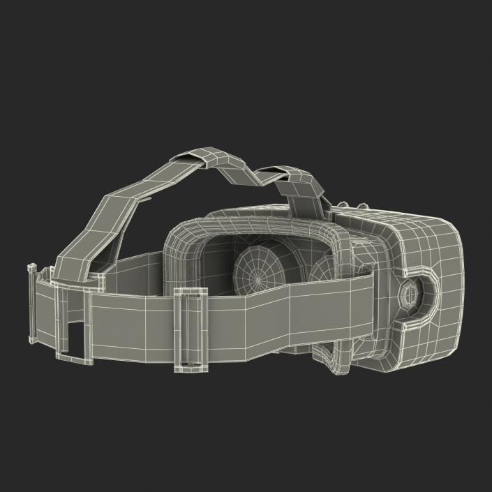 Virtual Reality Headset Oculus DK2 3D model