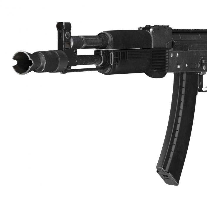 AK 104 Rifle 3D