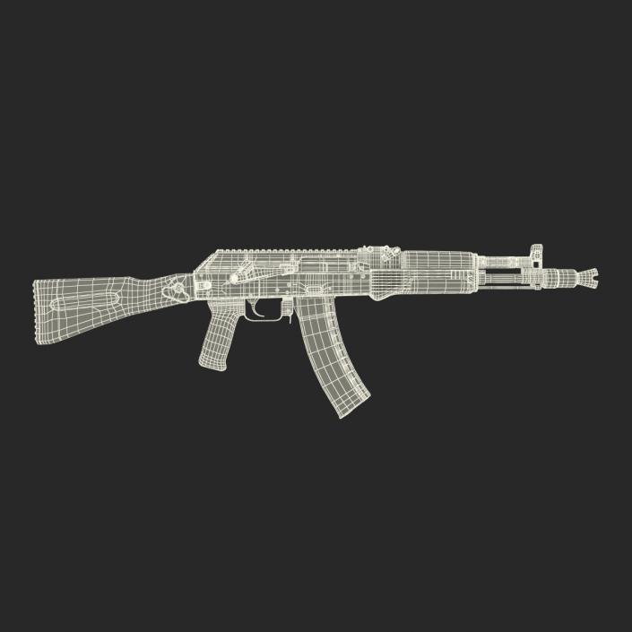 AK 104 Rifle 3D