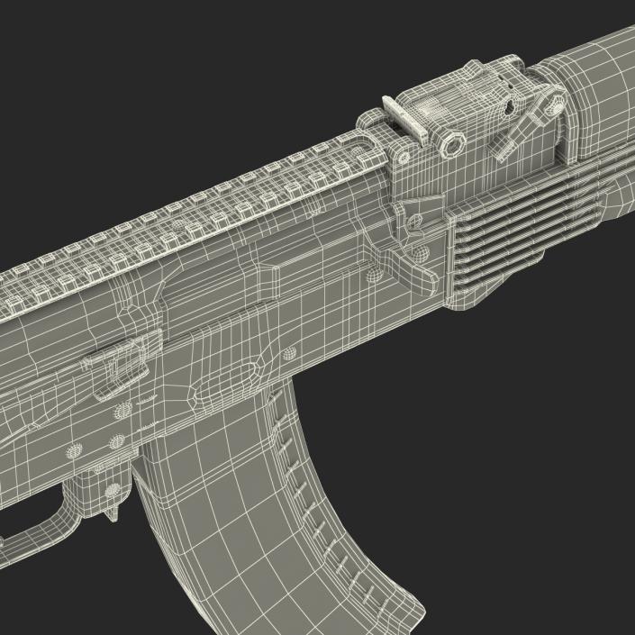 AK 104 Rifle 3D