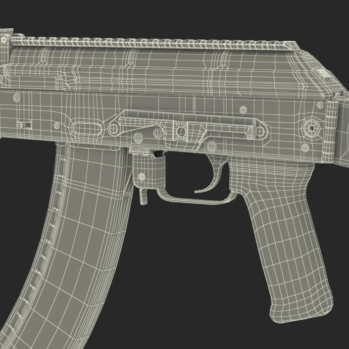 AK 104 Rifle 3D