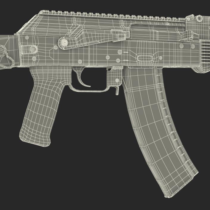 AK 104 Rifle 3D