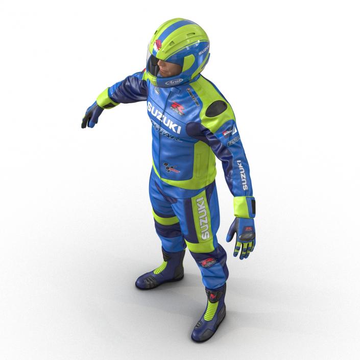 3D Motorcycle Rider