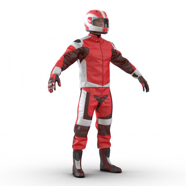 3D Motorcycle Rider Generic 2