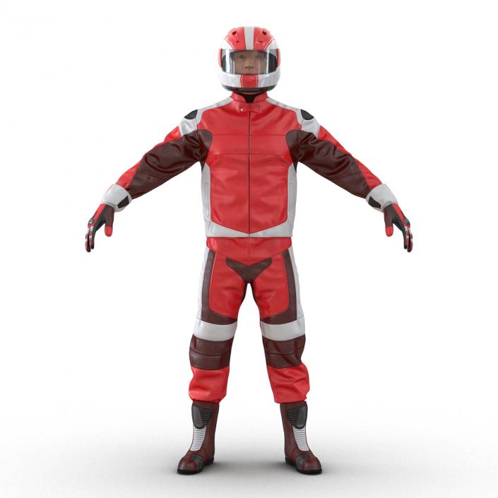 3D Motorcycle Rider Generic 2