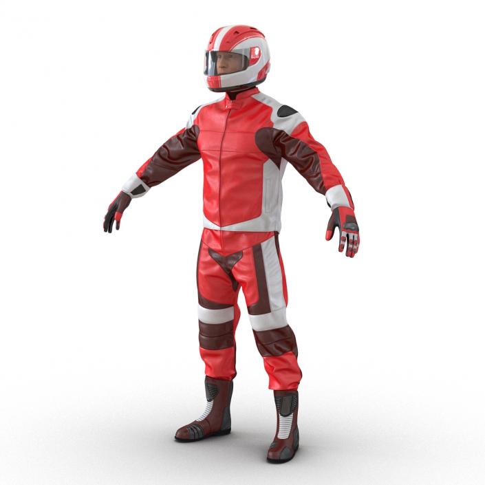 3D Motorcycle Rider Generic 2