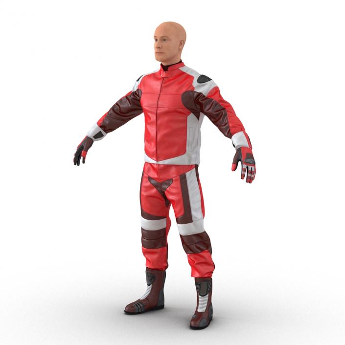 3D Motorcycle Rider Generic 2