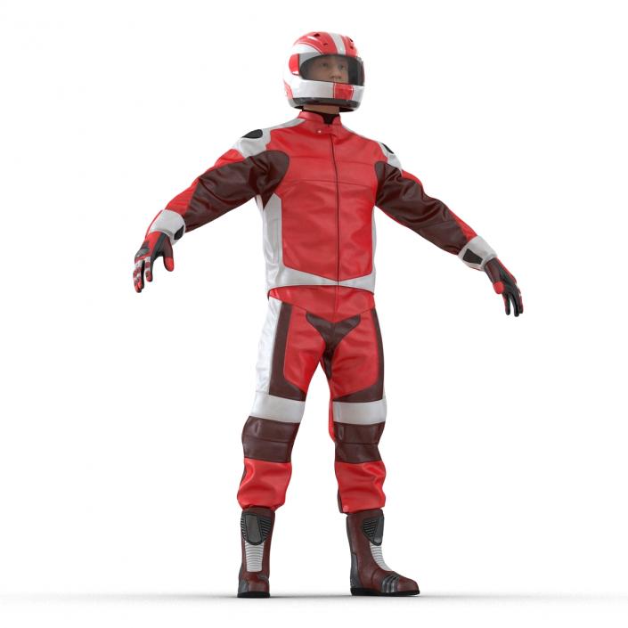 3D Motorcycle Rider Generic 2